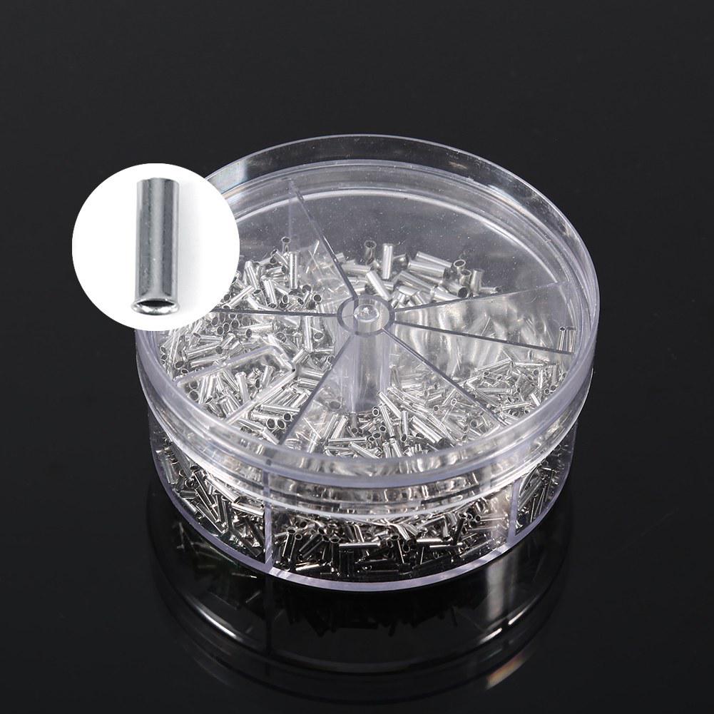 1900pcs Inflaming Retarding Copper Crimp Wire Connector Cord End Terminal Kit Set 0.5 2.5mm²