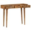 Mango Wood Console Table Solid 102 x 30 x 79 cm
