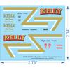 Kelly Livestock Transport Truck Decal - 1/50 - Water Decal