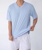 BYMONO [Big Sizes M-6Xl] Mono Flowy V-Neck Short Sleeve Tee