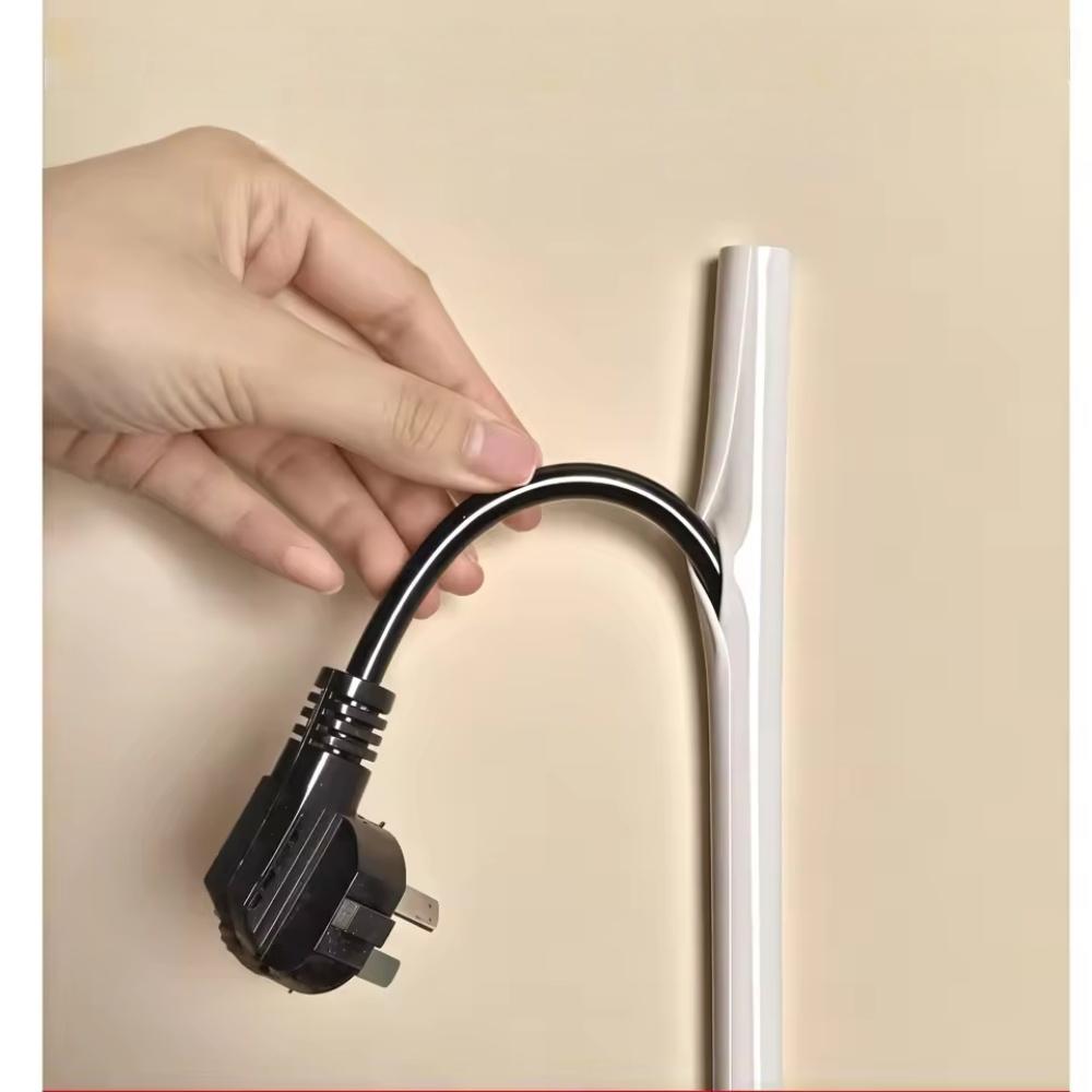 1PC 1m/2m/3meters Wire Cords Covers Paintable Cable Hider TV On Wall Wire Hiders Cable Management Cord Hider Wall