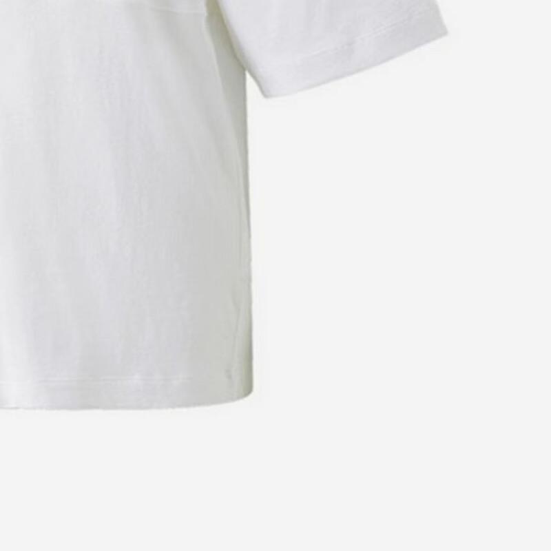 Puma Weiches Bequemes Atmungsaktives Kurzarm-T-Shirt Damen Oberteile Weiß 676680-02