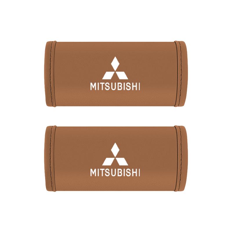 

PU Leather Car Handgrip Protective Cover Anti-scratch Handle Case For Mitsubishi Lancer Ralliart ASX Mirage Pajero Xpander L200