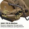 Helmet Rail Adapter For PELTOR ComTac Airsoft Shooting Accessories Headset Mount Fit Ops Core ARC Team Wendy MLOK Rail