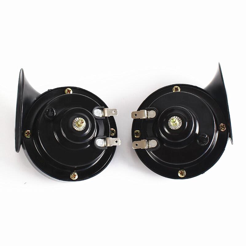 12V48V Super Loud Motorcycle Waterproof Snail Horn Sound Monophonic Scooters Motorcycle Accessorie Electric Moped Horn Universal