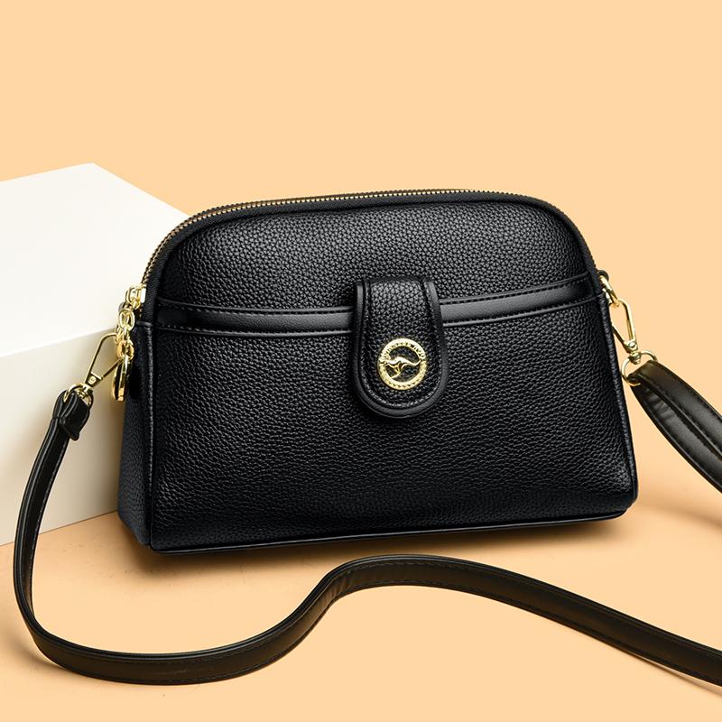 Womens Simple Fashi Handbags Retro Solid Color PU Leather Shoulder Underarm Bag Casual Hobos Handbags Trend Crossbody Bags