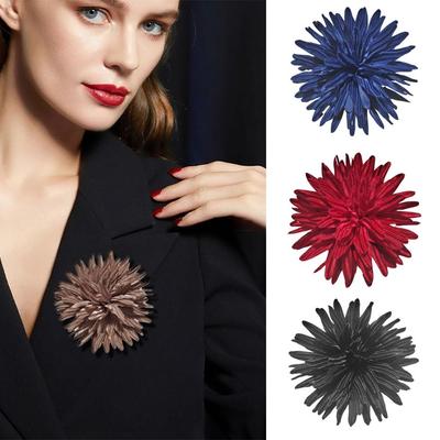 Kumaş El Yapımı Aksesuarlar Korsaj Takı Rozeti Aksesuarları Pin Broş Yeni Kumaş Sanat Yaka Iğnesi
