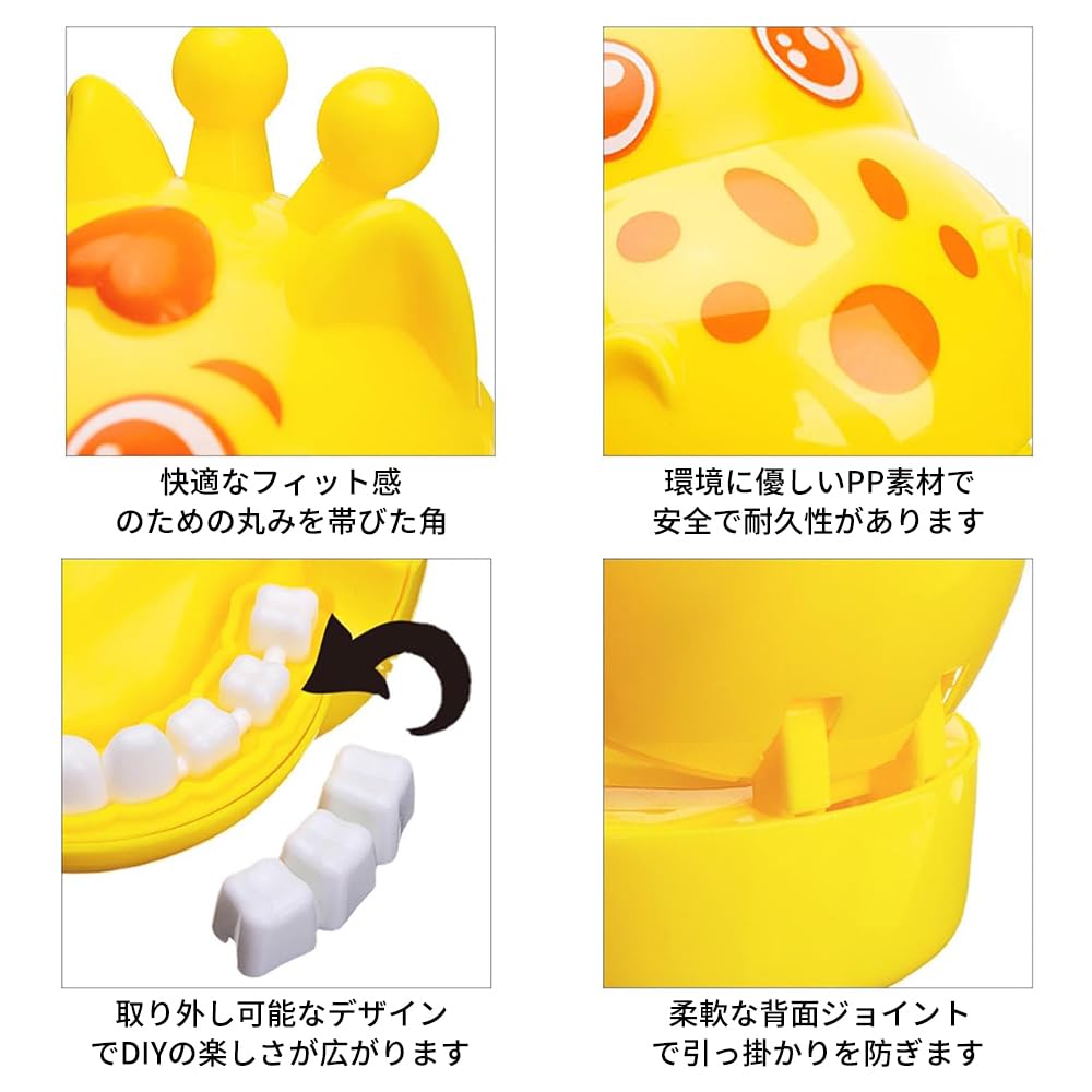 Teeth Model Toy, Removable Teeth Mold, Toothbrush Toy, Children's Playhouse, Early Education Toy, Dentist Role-Play Prop, Suitable for Ages 3 and Up