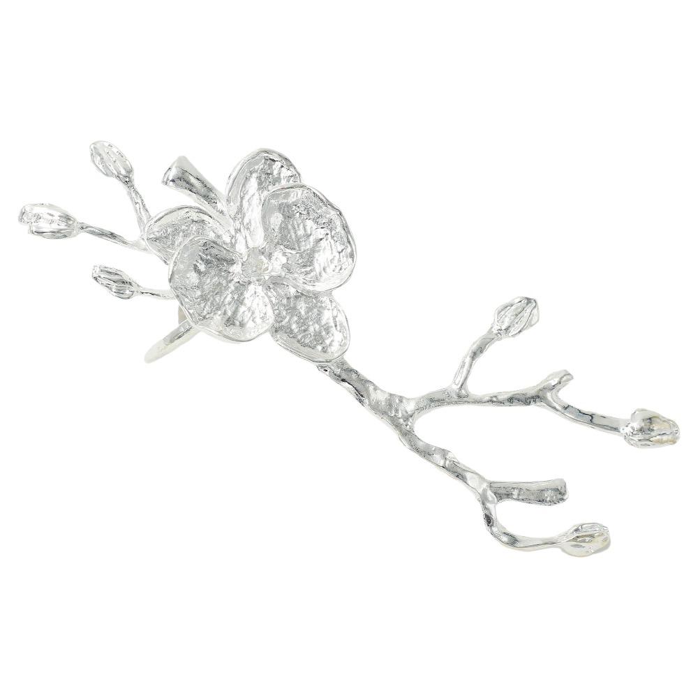 2PCS Gold/Silver Napkin Buckle Luxury Serviette Ring Plum Blossom Napkin Ring  Banquet