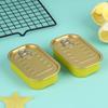 2 Stück Metall Rechteckig Leer Mini Blechdose Versiegelte Lebensmittel Dose Mit Zugring Deckel Mehrzweck Kleiner Organizer Aufbewahrungsbox