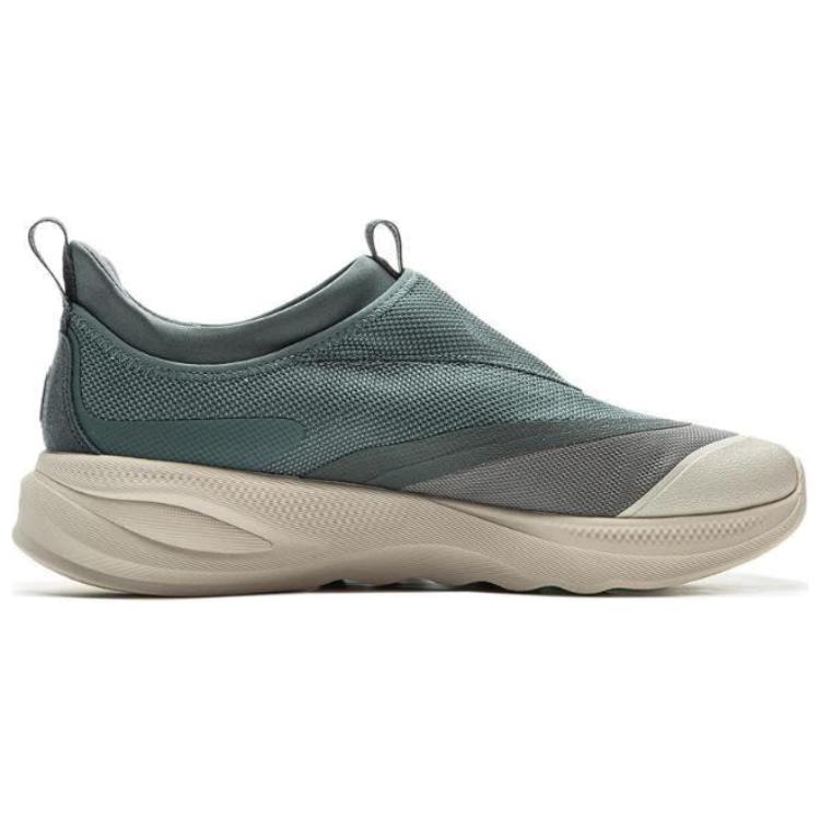 New LiNing SOFT GO 2 Cushioning, Slip Resistant, And Abrasion Resistant Low Top Casual Shoes Men's Blue Gray AGLV005-6