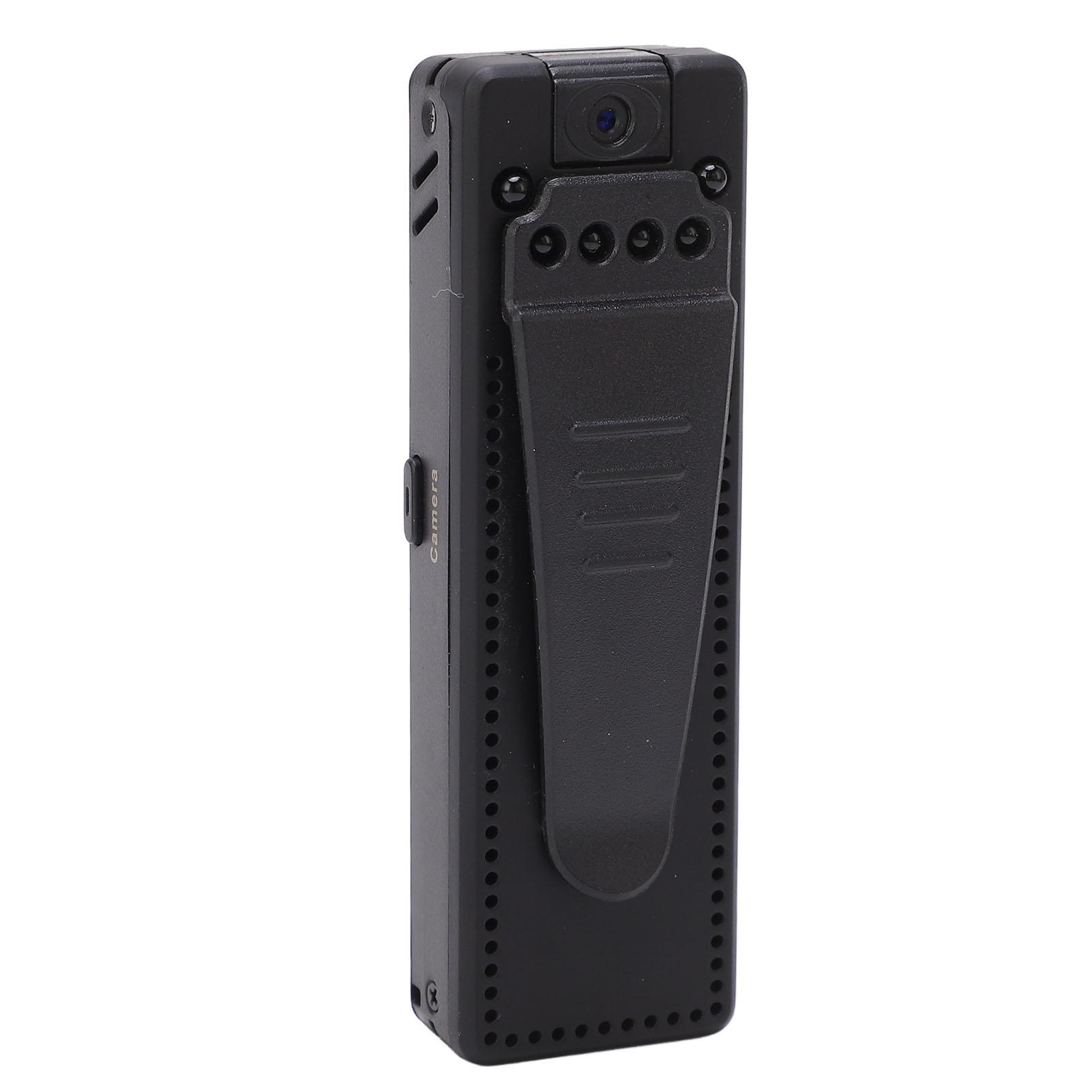 

Digital Mini Camera HD 1080P 25fps 90 Degrees Rotation 6pcs IR Lights Easy Operation Body Camera