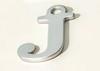 DIY Jewelry Accessories: 26 Alphabet Titanium Steel Pendants for Bracelets, Necklaces, Handmade Charms