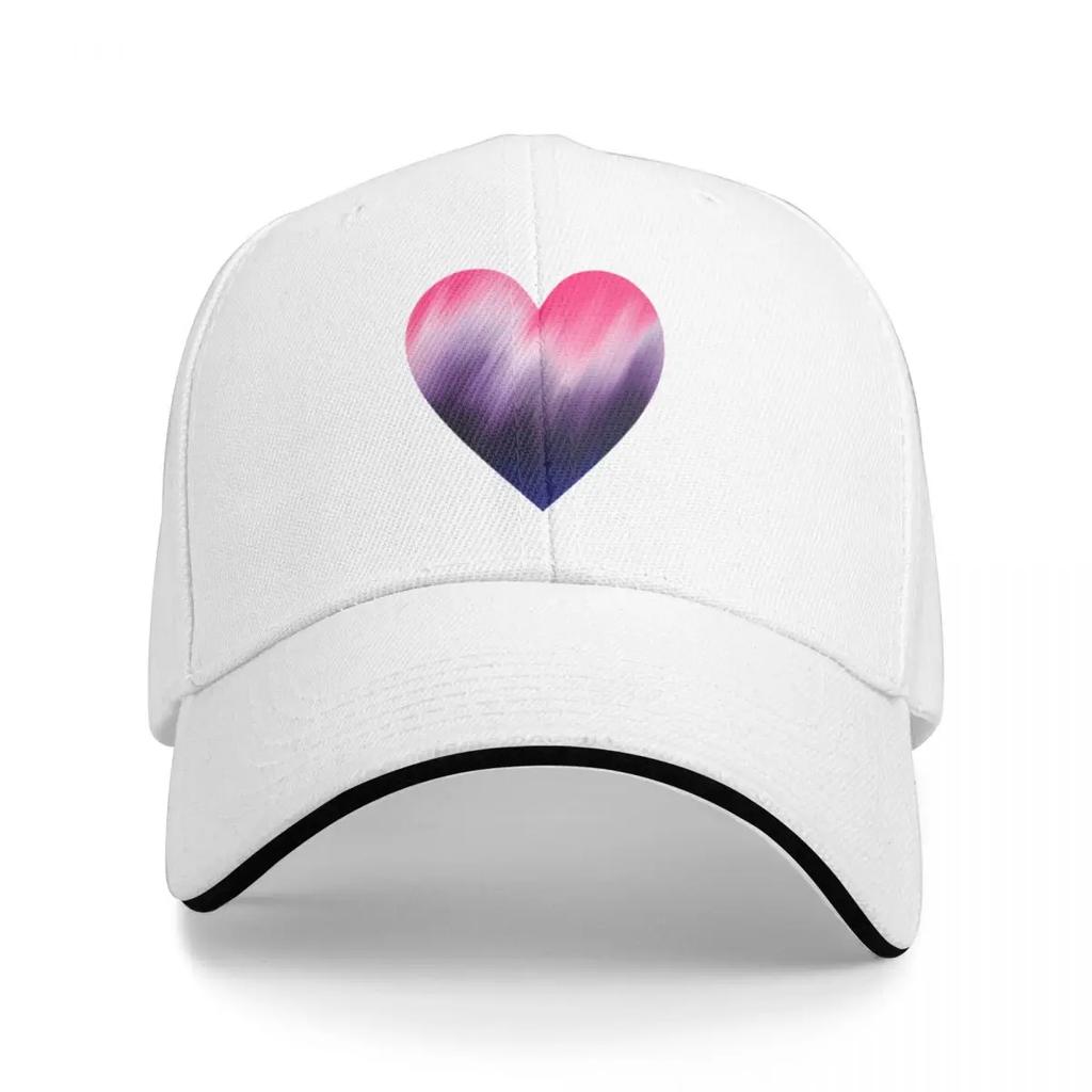 Genderfluid Smeared Design Baseball Cap Icon Military Cap Unisex foam party Hat dad hat Luxury Women Unisexs