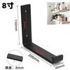 Iron Art Wall  Bracket Bracket Bookshelf Wall Shelf Wall Hanging Partition Load-bearing Support Shelf Support