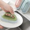 Plastic Sponge Cleaning Brush Convenient Tile Brush Washing Tools Bathtub Brush  Glass