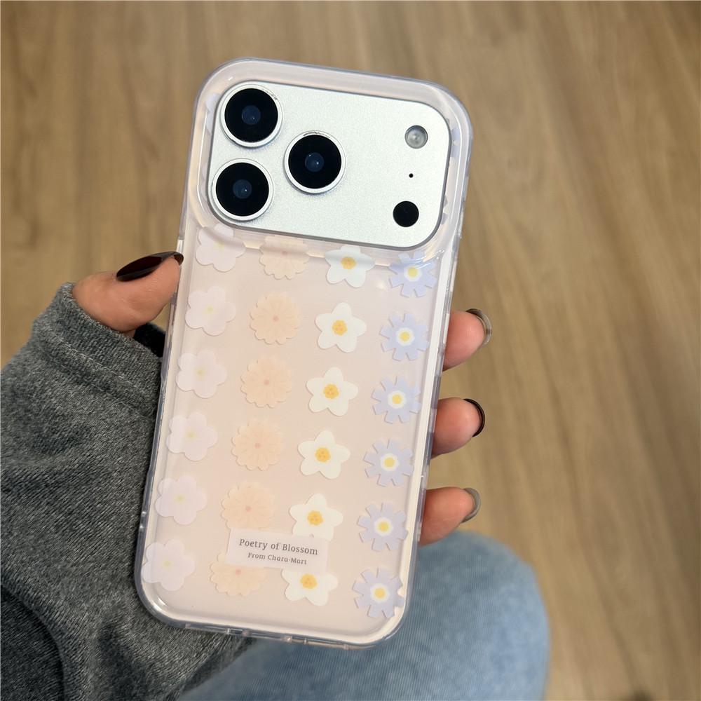 

Spring Floral iPhone Case: Double Layer, Drop-Proof Design for iPhone 13-17 Pro Max 17promax