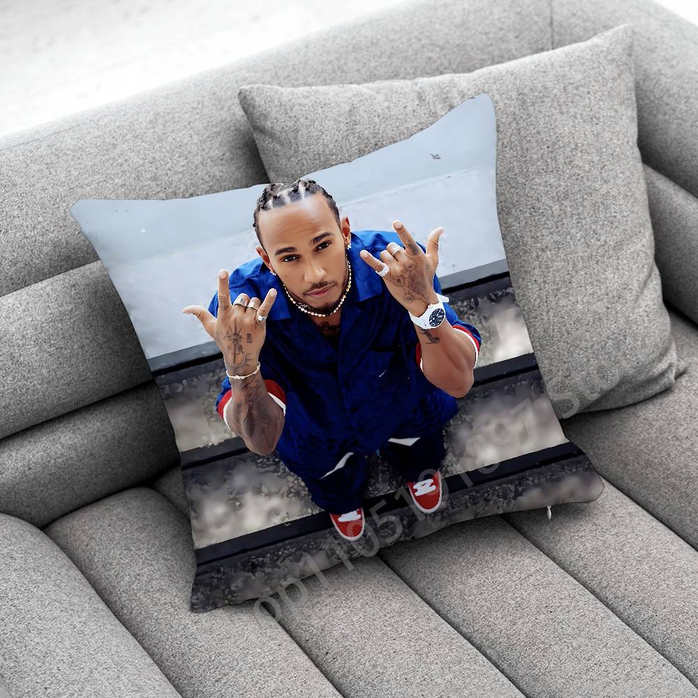 L-Lewis 44 H-HamiltonS Throw Pillow Case For 45*45cm 40cm 30cm 50cm 55cm Square Home Pillowcase Case