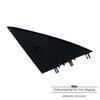 Fit For Tesla Model Y Left Side Door Wing Mirror Triangle Cover Trim Black