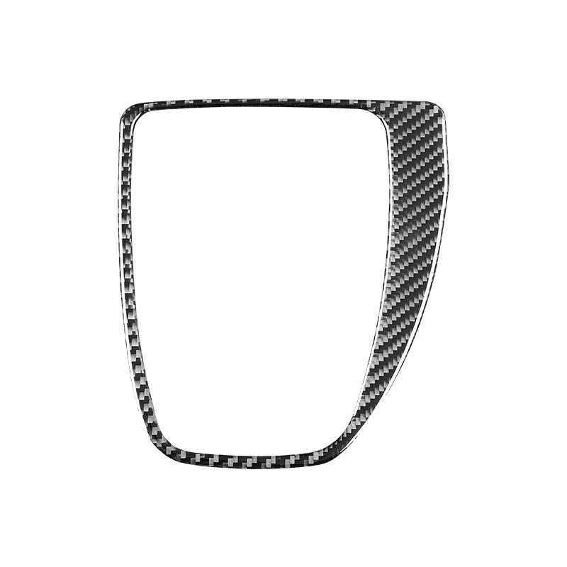 For BMW 5 Series E60 2005-2010 Car Interior Accessories Carbon Fiber Interior Car Gear Shift Panel Trim Cover Frame Stickers