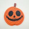 4/8Pcs Handwoven Pumpkin Shaped Coasters Anti Scald Decorative Placemats  Cafe Use