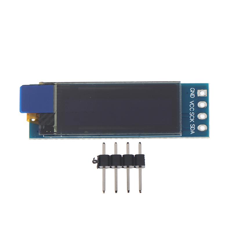 

0.91 Inch Oled Module White/Blue/Yellow Oled 128X32 Oled Lcd Led Display Module 0.91 4-Pin Monochrome Iic Communicate Blue Light