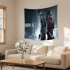 Game RResident Leon Kennedy Evil Tapestry Wall Hanging Tapestry Art Deco Blanket Curtain Hanging Home Bedroom Living Room Decor