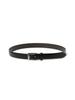 [BEAMS HART] Leather Belt, Crocodile Stamp Leather Belt, Men's, BLACK -
