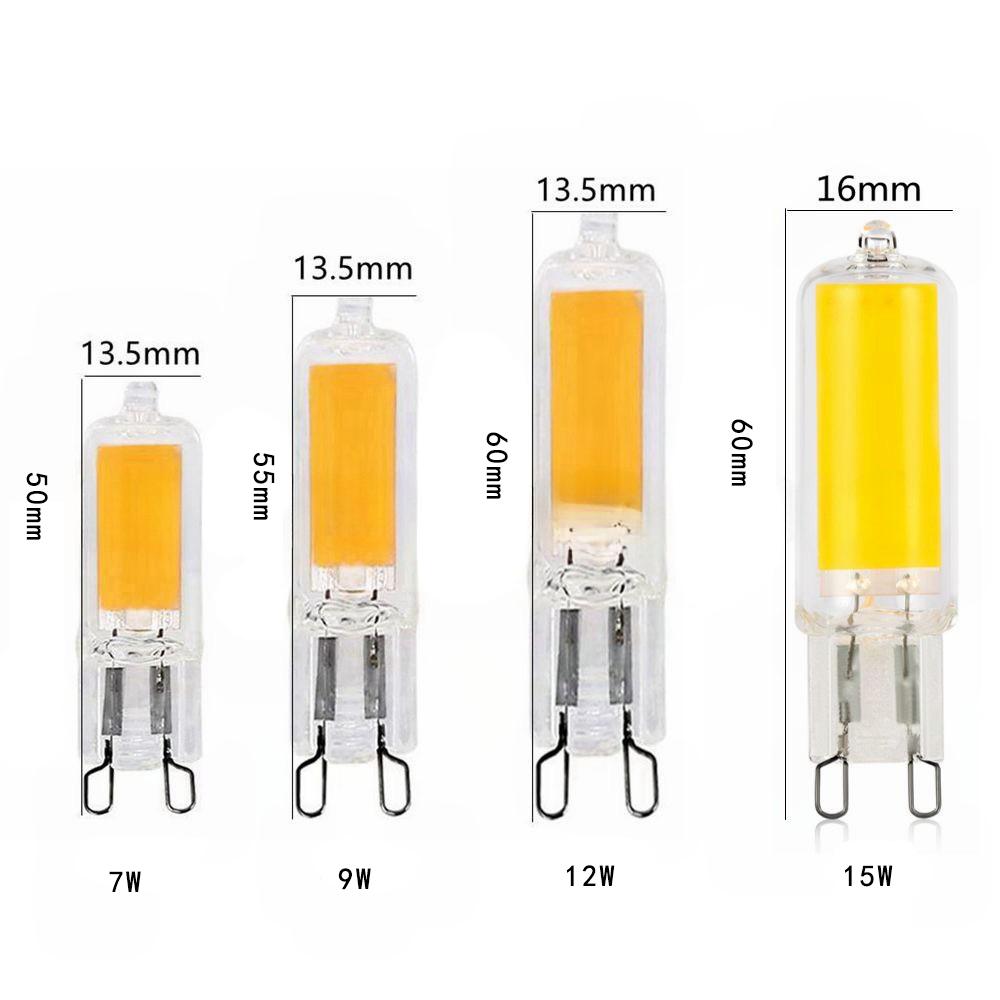 10X G9 Led Light Bulb 7w Cob 240v Warm White 360 Beam Mini Lamp 6000k Decorative Home Chandelier Spotlight Energy-saving