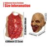 Zombie Mask Belly, Halloween Scary Props