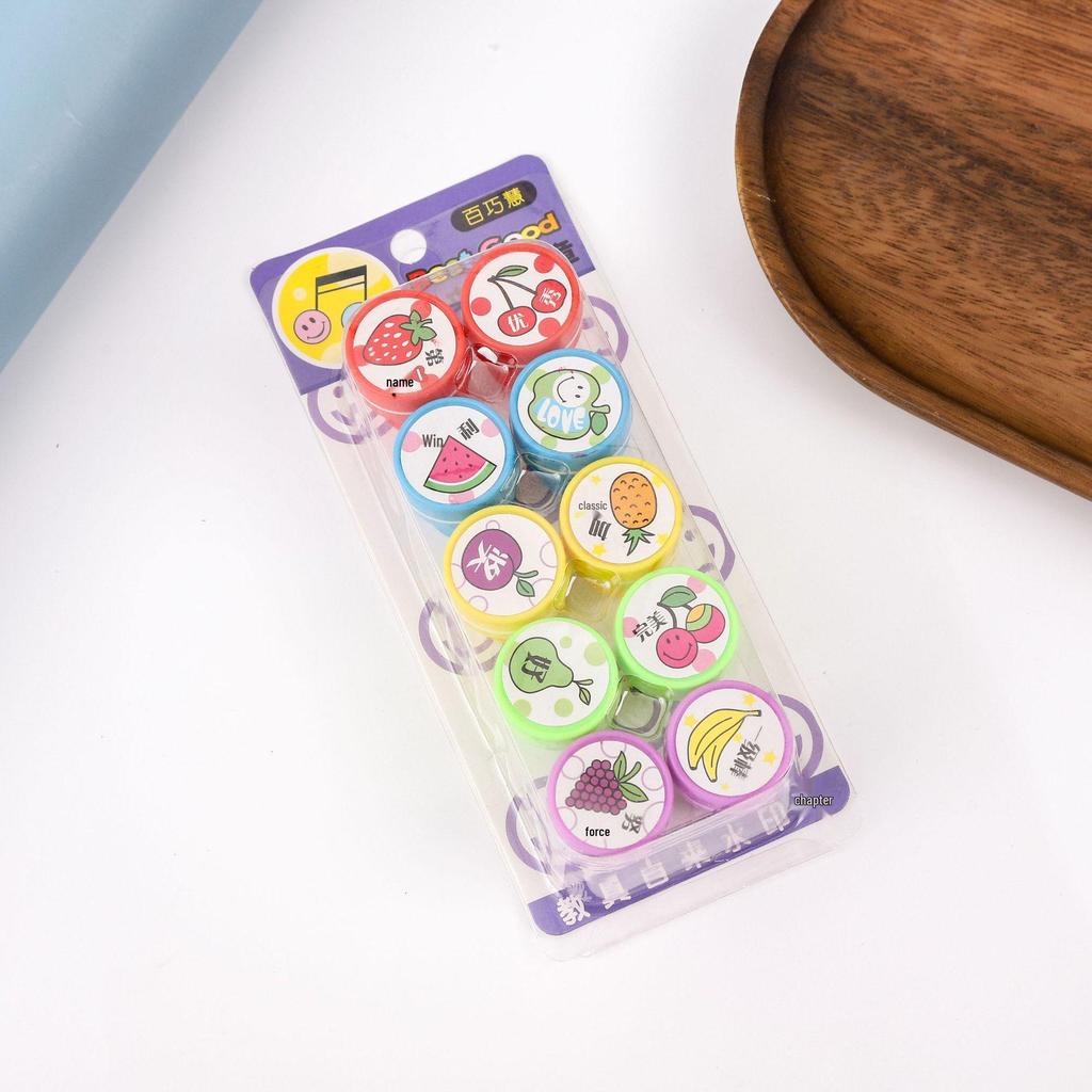 Tampon de Journal Clair Créatif Langlang Mountain Petit Monstre & Esprit Cochon Crapaud - Prix pour Enfants