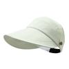 Women's Open Top Ponytail Visor Hat with, Sun Hat for Outdoor Activities
