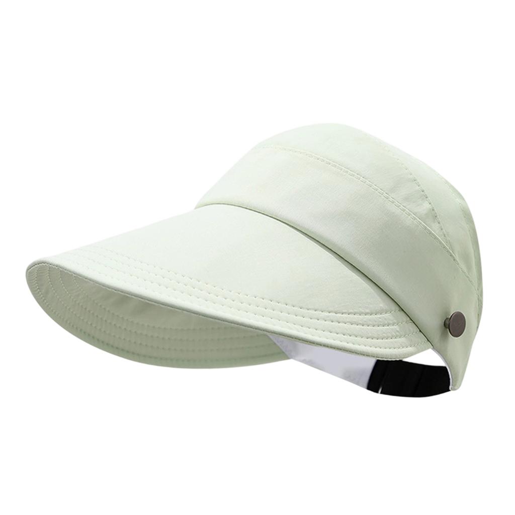 Women's Open Top Ponytail Visor Hat with, Sun Hat for Outdoor Activities