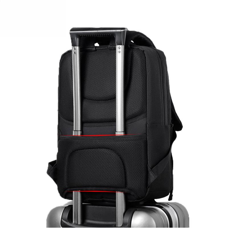 Men's Business Backpack High-end Fashion Women's Backpack Trendy Double Commuter Waterproof Computer Bag Travel School Bag