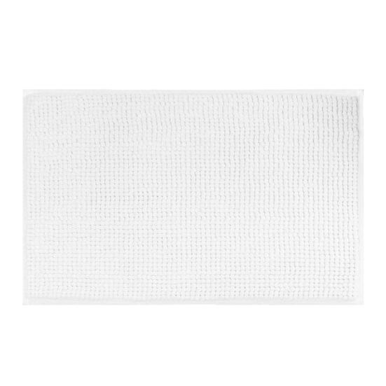 Chenille Bath Mat Soft Short Plush Water Absorbent Bathroom Rug Quick Dry