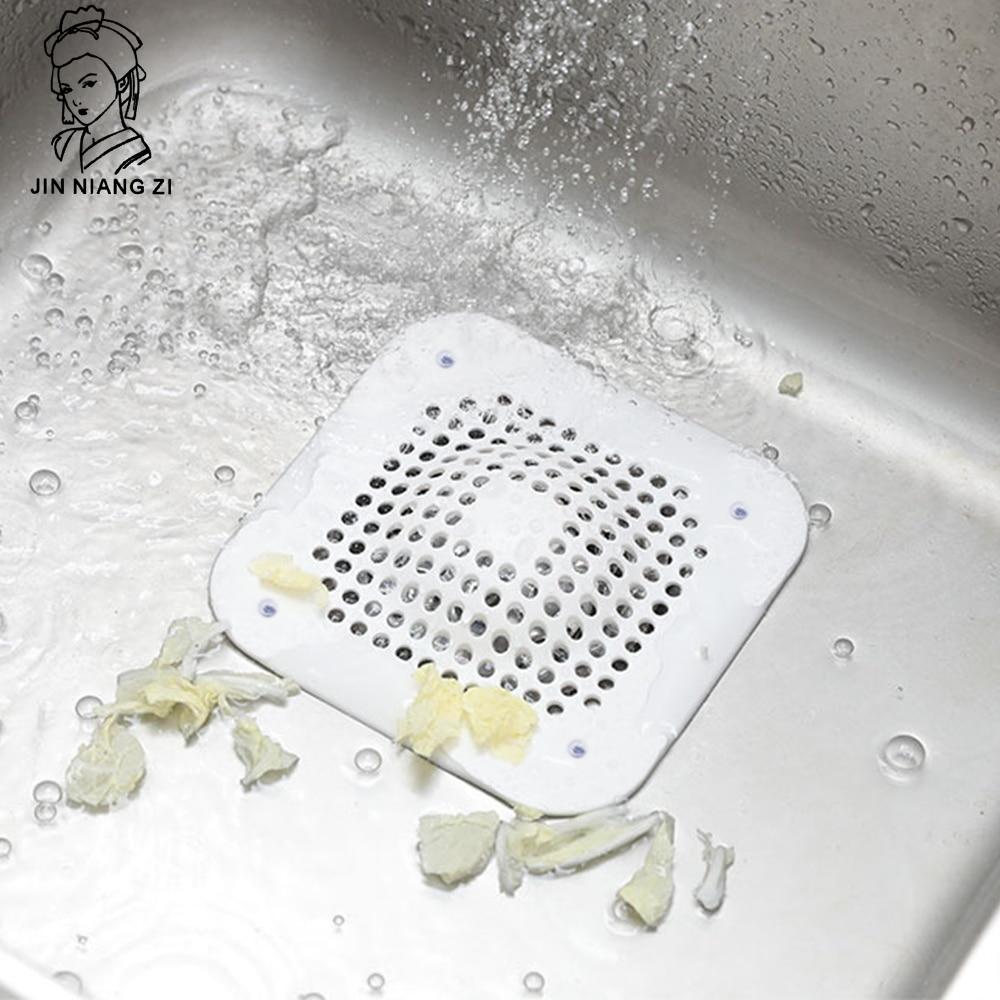 Sítko na vlasy Protiblokovací filtr do dřezu Zátka do vany Sprchový podlahový odtok Silikonová zátka Kuchyňský deodorizér Koupelnové doplňky