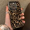 Brown Leopard Anti-drop Armour Phone Case For  11 Lite 5G NE 14 13T 13 12T 12X 12 Poco F6 X5 X6 M6 Pro Lens Protect Cover