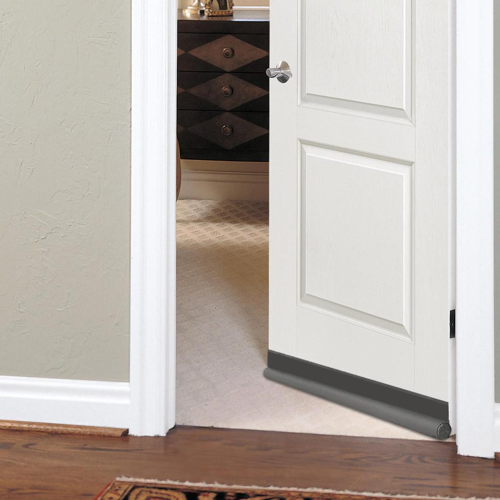 Under Door Noise Stopper Door Noise Blocking Strip Sound Blocker Gap Filler for Bedroom Garage Window Kitchen Carpets Shower