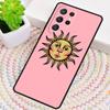 Funny Sun Moon Silicone Phone Case For Samsung Galaxy note 10 pro S26 S25 S24 S23 S22 S21 Plus S25Ultra Capa Cover