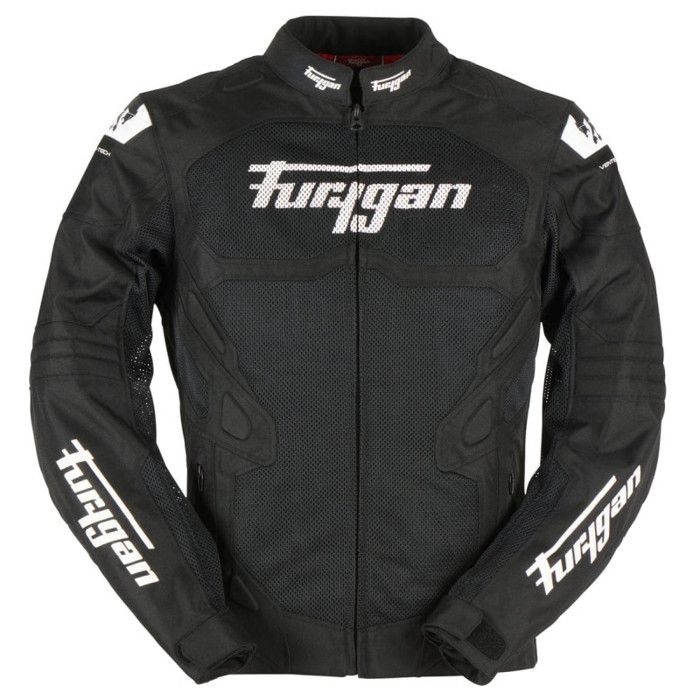 Blouson moto Furygan Mystic Evo Vented - noir/blanc - XL