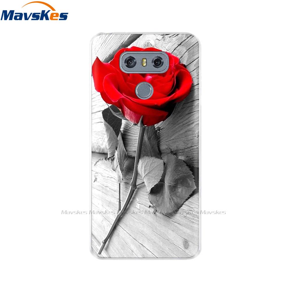Soft TPU Case For Coque LG G5 G6 Case Cover Silicone Painted Phone Cover For LG G5 G6 Bumper Case Capa Fundas Coque