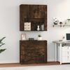 Highboard In Smoked Oak Finish Particleboard