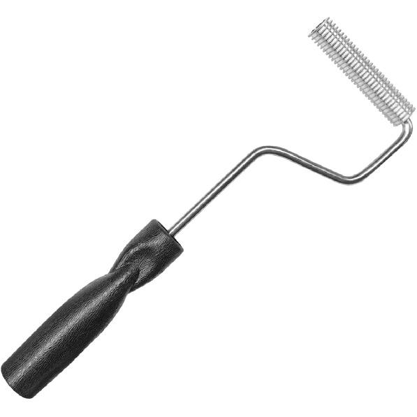 

Fiberglass Roller Bubble Paddle Tool, Universal Aluminum Head Fiberglass Laminating Bubble Roller for Mold Resin Composite, Enhanced Strength & 3IN