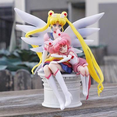Anime Sailor Moon PVC panenka Dívka Hračka Dort Dekorace Akční Model Auto Ornament Děti Vánoční Dárek k narozeninám