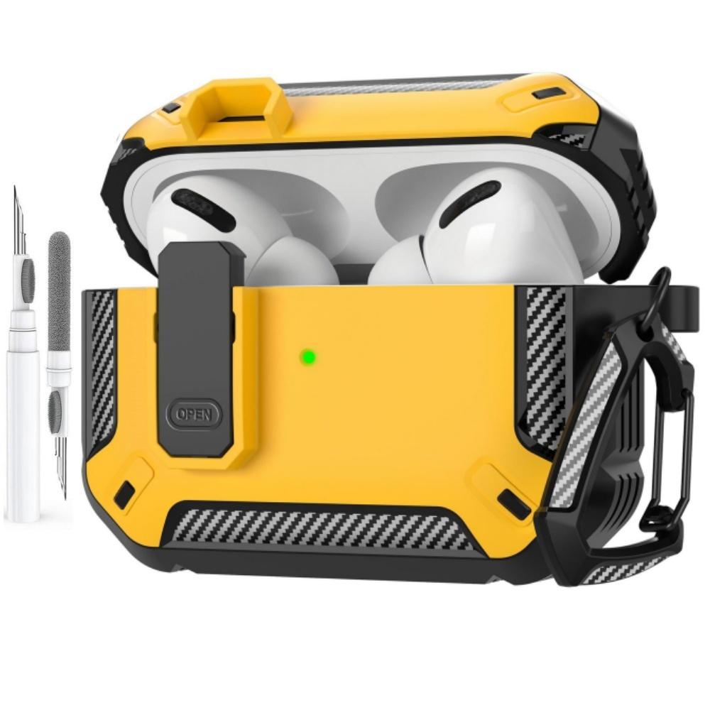 for Airpods Pro 3 Case Safety Lock Case for Apple Airpod Pro 3 (2025) with Cleaning Kit Drop Protection Air pods Pro3 Case Cover