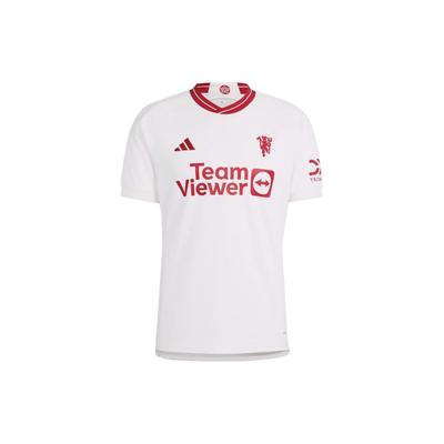 adidas Manchester United 23/24 Eco-Friendly Casual Soccer Jersey Men Jersey Cloud-White IP1741