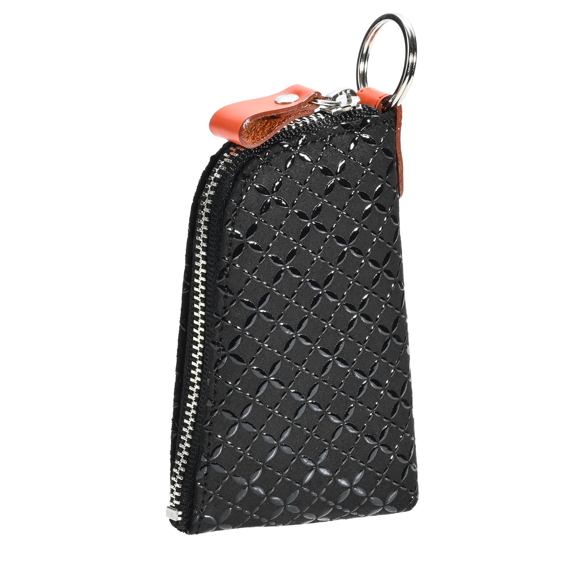 

Inden Key Shippo Black with Black [Inden-ya] Case, Deerskin, HISOCA, Pattern, Lacquer, 9405-01-179