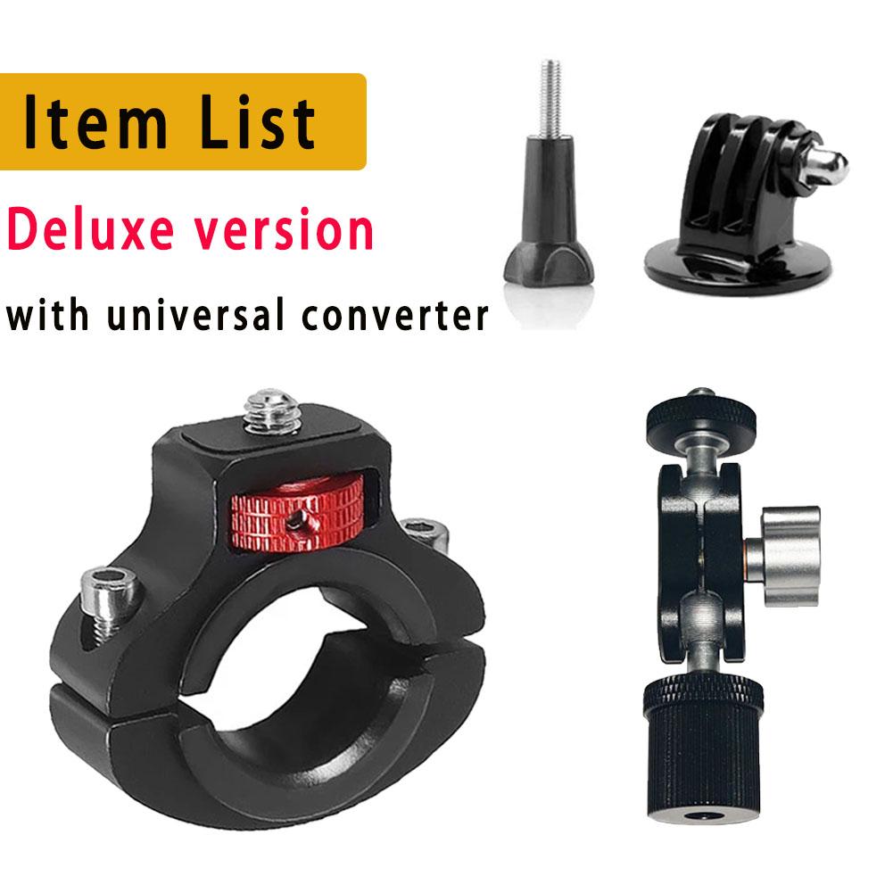 Bike Bicycle Handlebar Holder Mount for GoPro 13 12 11 10 9 Insta360 X3 X4 DJI Osmo Action 4 5 Pro Cameras Mountain Bike Mount