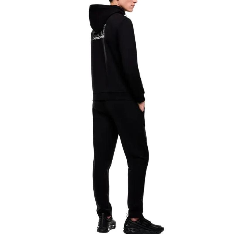 Emporio Armani EA7 Cotton Hoodie And Long Pants Casual Sports Set Men Sets 7M001319-AF13512-UC001