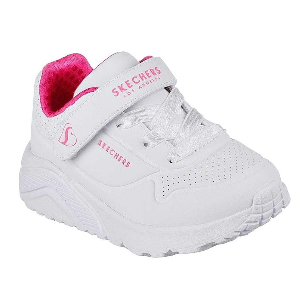 Skechers Girls Street Uno Lite Perforated Trainers